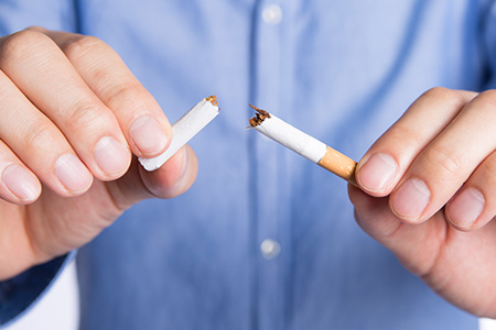 과음과 흡연 자제